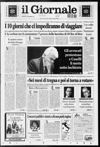 Il giornale : quotidiano del mattino